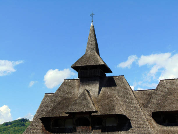 Barsana orthodox monastery in Maramures, Romania