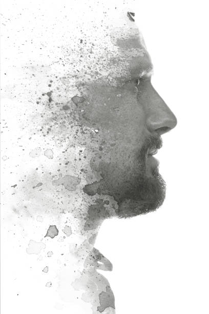 istock A sandy portrait of a white man 1332375291