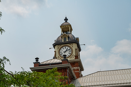 The Peterborough City Clock Tower.