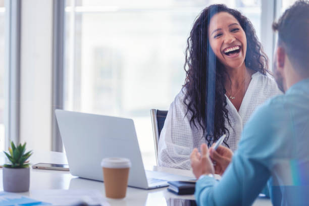 istock Business colleagues having a conversation. 1332389666