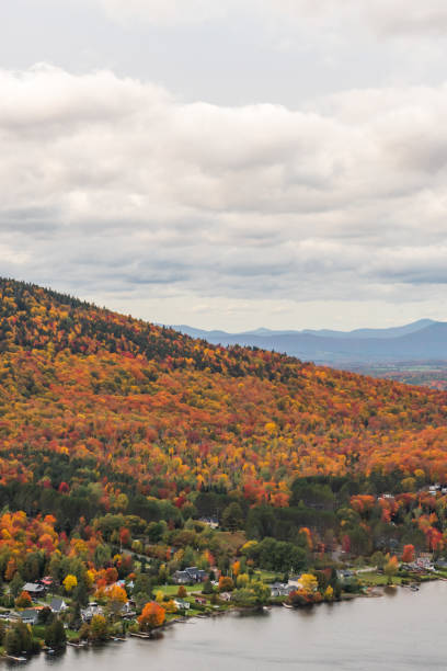 istock Lake and forest during autumn. 1332390397