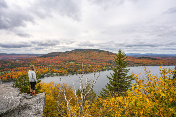 Views on top of Mount Lac-des-Cygnes