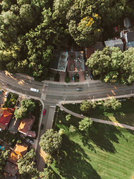 istock Areal view of East End Toronto 1332401155