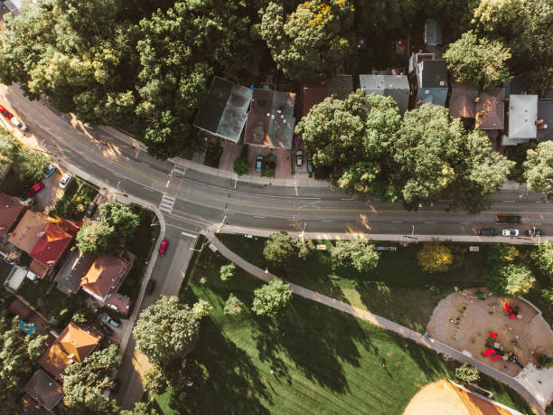 istock Areal view of East End Toronto 1332401160