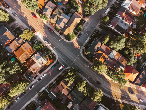 istock Areal view of East End Toronto 1332401165