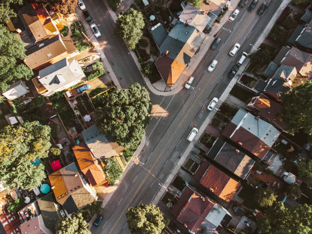 istock Areal view of East End Toronto 1332401169