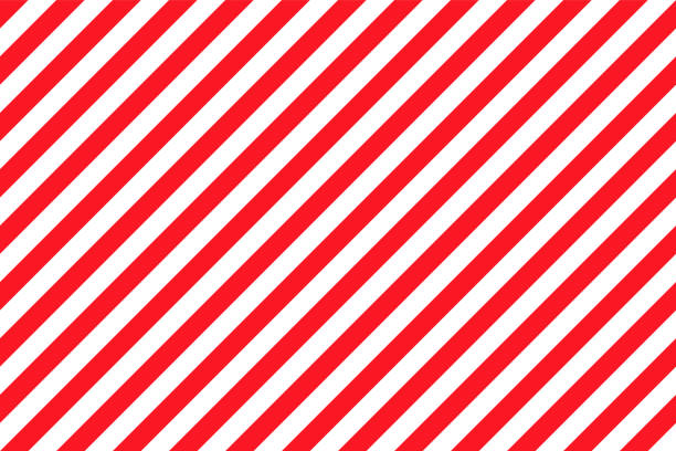 zuckerstangen-streifenmuster. nahtloser weihnachtshintergrund. vektorillustration. - peppermint candy stick striped stock-grafiken, -clipart, -cartoons und -symbole