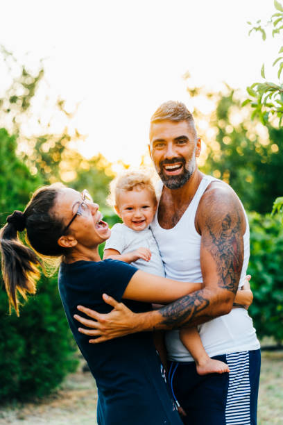 istock Beautiful family portrait 1332404697