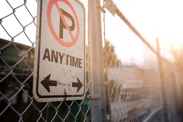 istock No parking sign anytime prohibited 1332406347
