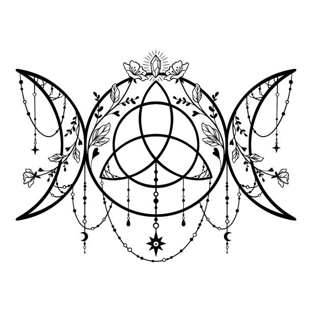 __new - wicca stock illustrations