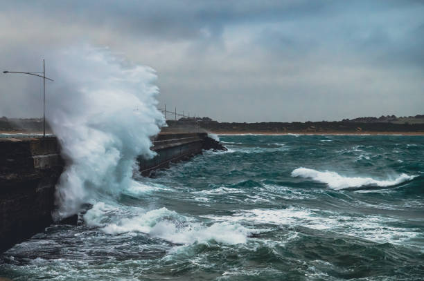 istock Storm at the Water Break 1332419811