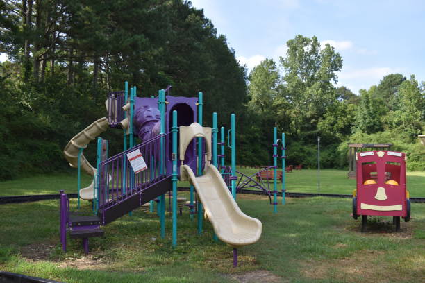 istock Playground in the park 1332435653