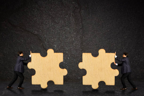 istock Two businessman working together 1332436978