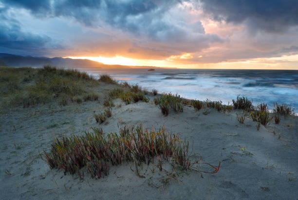 istock Stormy sunset in Bayas 1332457599