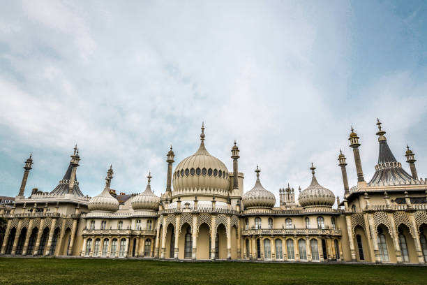 Famous landmark in the southern English city of Brighton, a popular coastal on June 15 2022