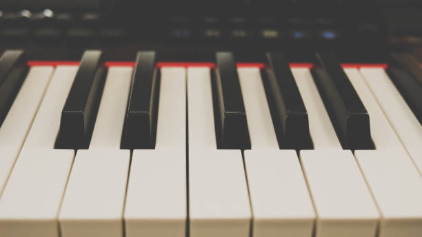 istock Close-up photo of an electronic keyboard 1332459552