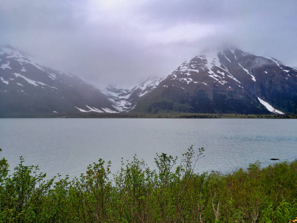 image of mountains and fjords in Alaska