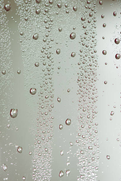 istock Water drops on window glass. 1332464999