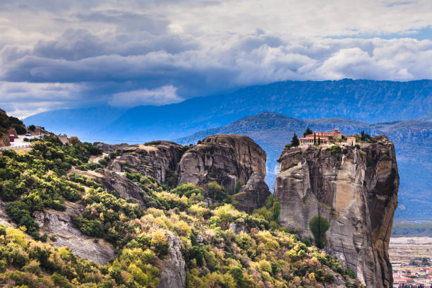istock Monastery of the Holy Trinity i in Meteora, Greece 1332473024