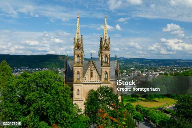 Pilgrimage Church Of St Apollinaris Remagen Germany Stock Photo - Download Image Now