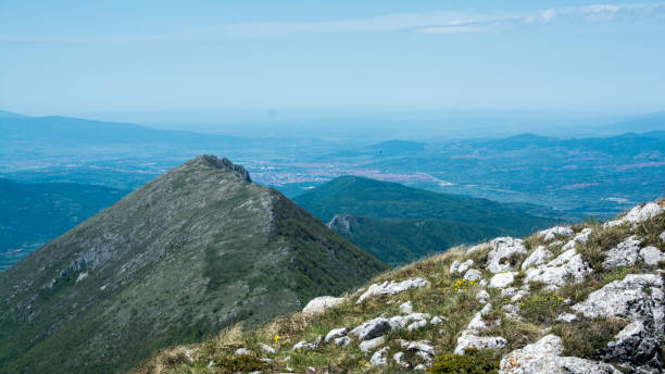 istock Beautiful mountain landscape, The dry mountain 1332482377