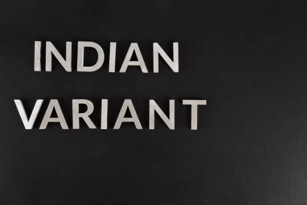 istock words indian variant laid with silver metal letters on flat matte black surface 1332494808