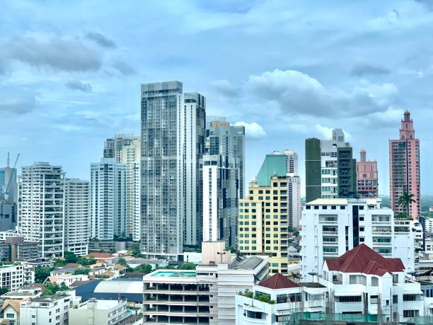 istock Modern Buildings in Bangkok 1332497524