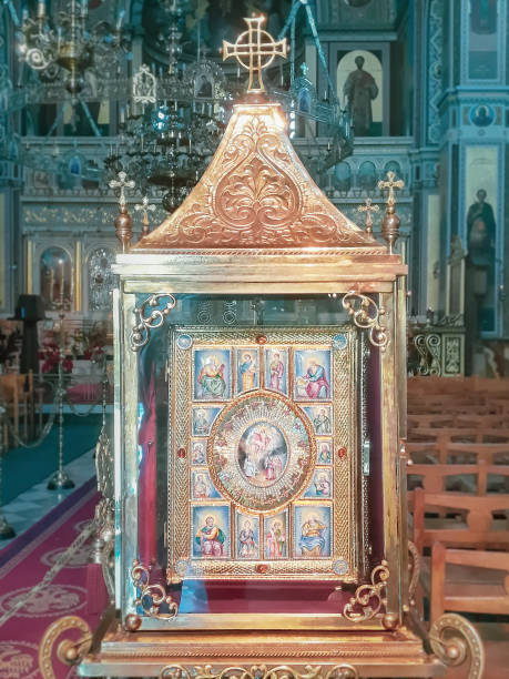 istock Golden Art at Orthodox Church 1332510838