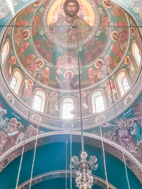 istock Orthodox Church Low Angle Detai 1332510923