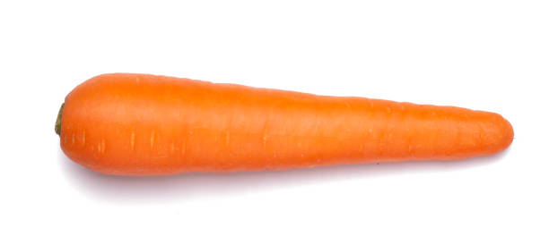 istock one carrot isolated on the white background 1332513551