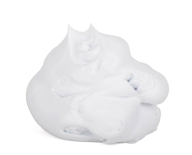 istock shaving foam isolated on white background close up 1332515199