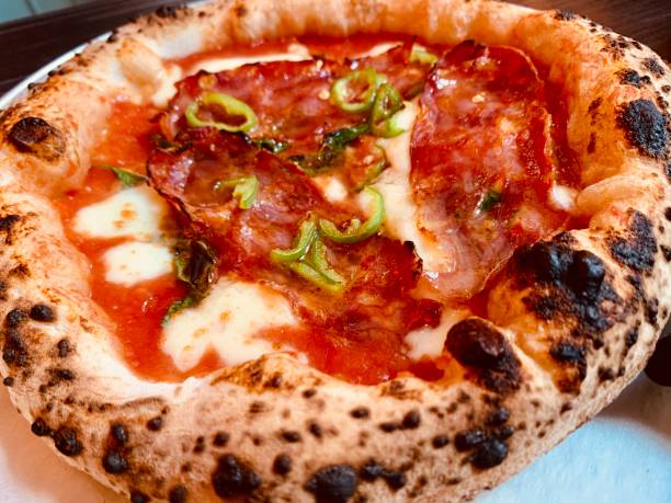 istock Pizza from stove fresh background 1332526153