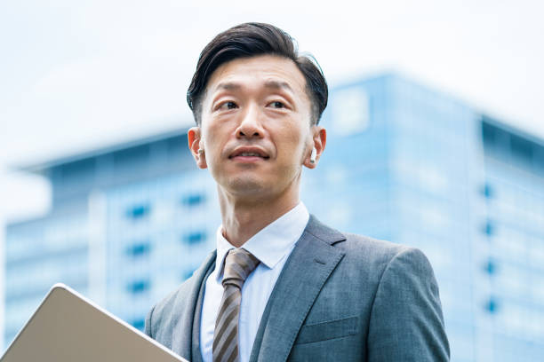 istock A businessman with a serious look 1332529383