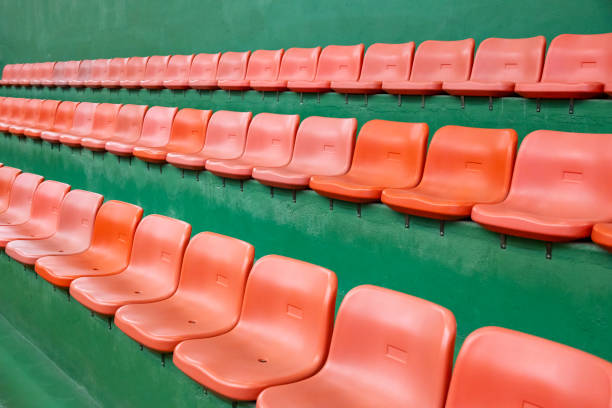 istock Audience Chair in the stadium 1332529617