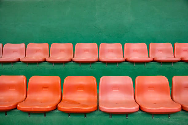 istock Audience Chair in the stadium 1332529660