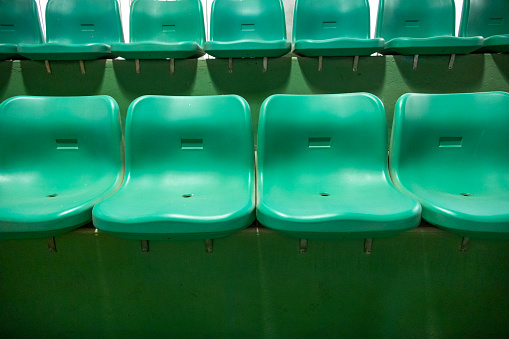 Audience Chair in the stadium
