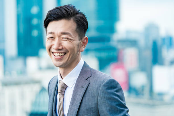 istock A businessman standing in the office district with a smile 1332531053