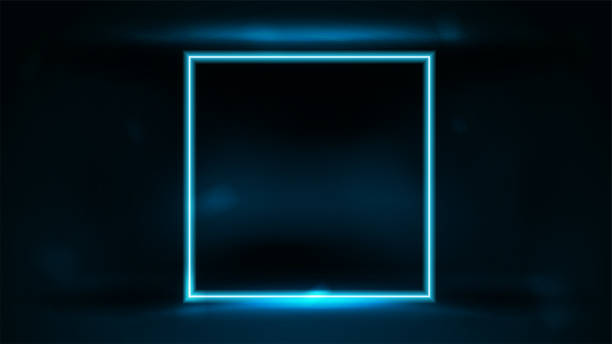 Neon Blue Model 250+ Neon Lighting Model Dark Stock Illustrations, Royalty-Free Vector ...