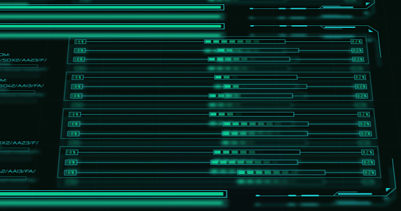 High Resolution Program Interface A Computerbased Futuristic Digital Programming Hud Interface With A ...