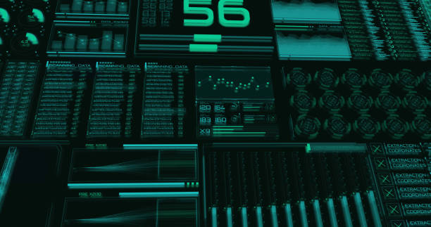 istock A computer-based futuristic digital software HUD interface with a monitoring system and the use of satellite data is a flexible, versatile and transparent protocol without the need for programming or creating software. 1332537527