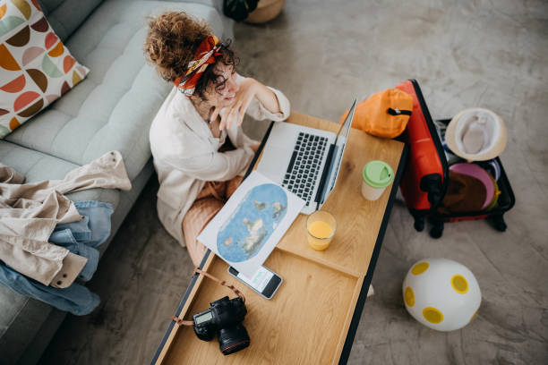 istock Woman preparing for road trip 1332540618