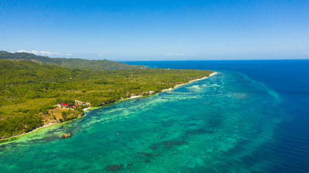 istock Beautiful beach and turquoise sea. Anda Bohol, Philippines 1332552632