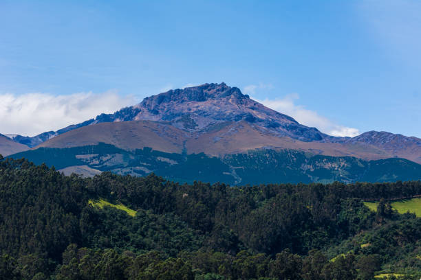 istock Sunrise over beautiful mountains in Ecuador 1332556685