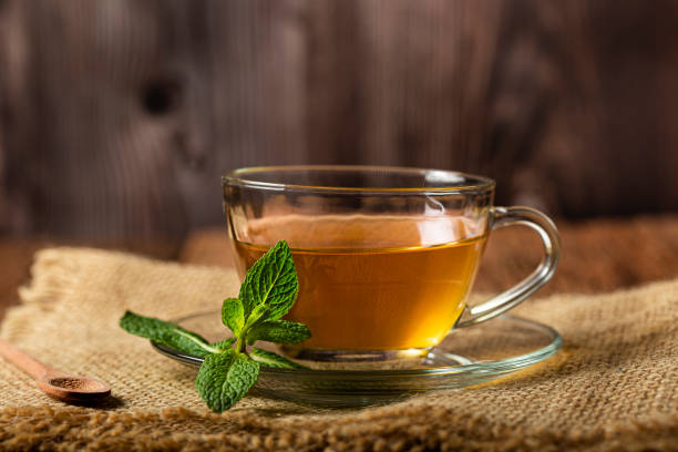 istock Cup of tea on the table. 1332563345