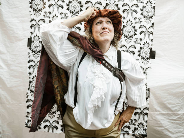 istock BTS Portrait of Actress against backdrop 1332576532