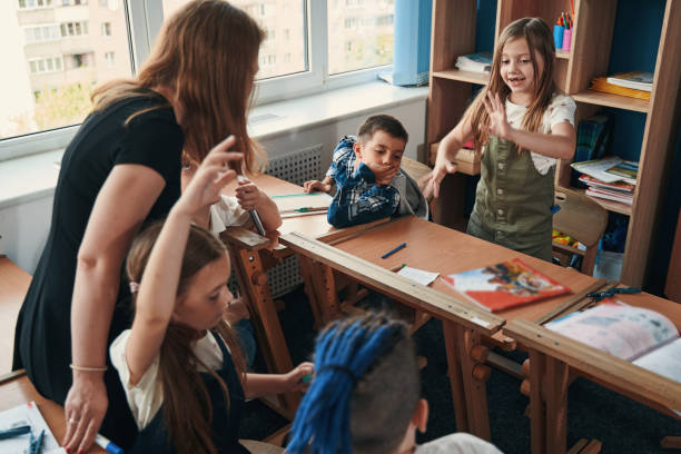 istock Kids feeling free to express themselves at school 1332576751