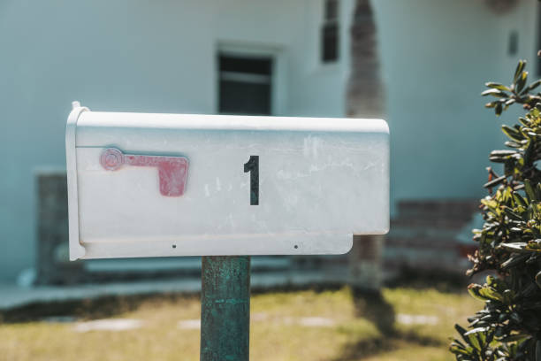 istock letterbox with the number one on it 1332580521