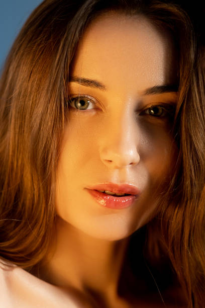 istock attractive woman natural beauty clean smooth face 1332585174