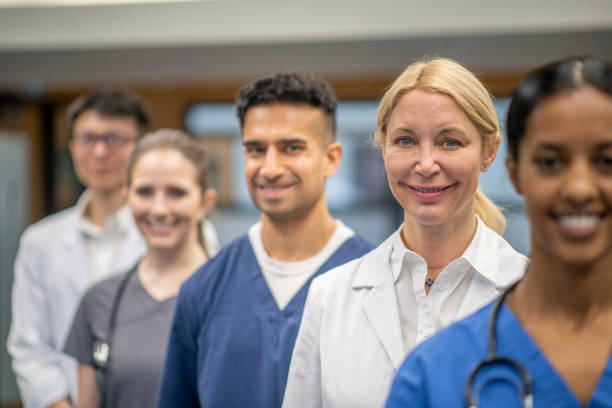 istock Diverse medical team portrait 1332585946