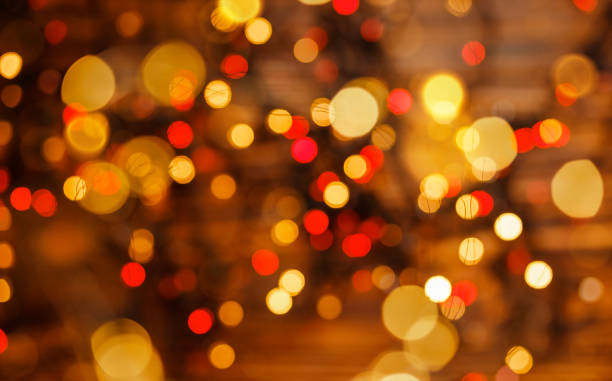 istock Defocused lights background. Festive mood. Holiday 1332598550